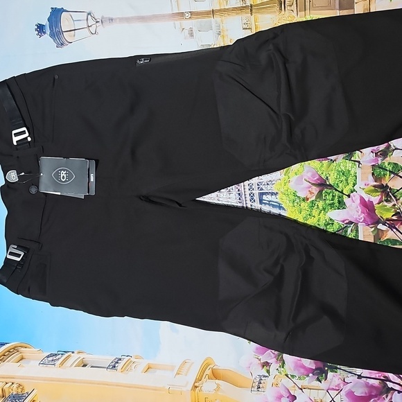 CR Club Ride Dark Brown Pants with Belt Size XL New‎ - Picture 6 of 9